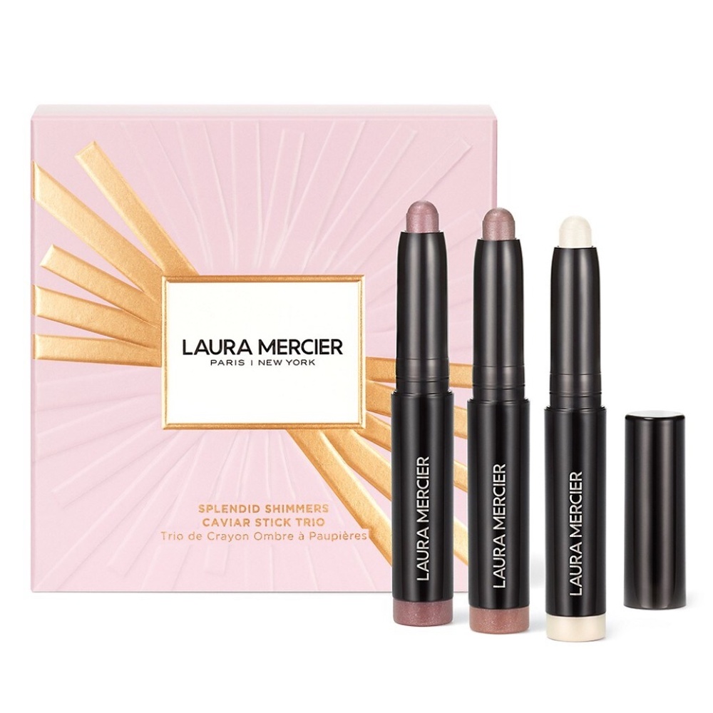 Laura Mercier Splendid Shimmers 3-Piece Mini Caviar Stick Set